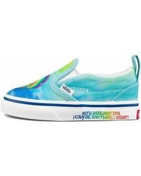 Vans - (Td) Spongebob Squarepants X Slip-On Velcro 'Imaginaaation' - Lyst