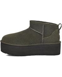 UGG - (Wmns) Classic Ultra Mini Platform 'Forest Night' - Lyst