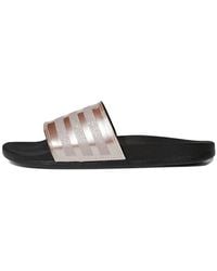 adidas - (Wmns) Adilette Cloudfoam Plus Explorer Slides - Lyst