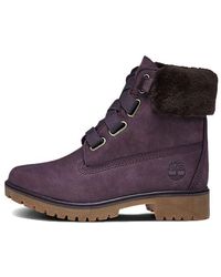 Timberland - 6 Inch Jayne Shearling Waterproof Wide-fit Boots - Lyst