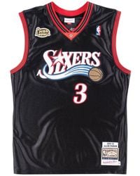 Mitchell & Ness - X Nba Philadelphia 76Ers 2000-01 Road Finals Jerseys 'Allen Iverson 3' - Lyst