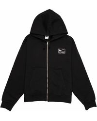 Nike - X Stussy Ss24 Full-Zip Fleece Hoodie - Lyst