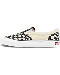 Vans - Classic Slip-On Twist 'Warp Checker' - Lyst