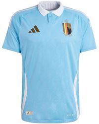 adidas - Belgium 24 Away Authentic Jersey Asia Sizing - Lyst