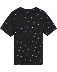 Nike - Logo Full Print Round Neck Pullover Short Sleeve T-Shirt - Lyst