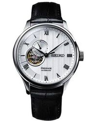 Seiko - Watch Presage Series Japan White Dial Belt Business 4r Movement Automatic - Lyst