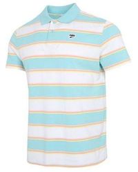 PUMA - Downtown Stripe Polo Tee Shirt - Lyst