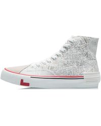 Li-ning - (Wmns) Weiwu Canvas Hi Shoes - Lyst