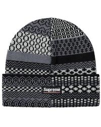 Supreme - Multi Pattern Beanie - Lyst