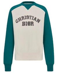 Dior - X Kenny Scharf Jointly Signed Fw21 Letter Embroidery Round Collar Sports - Lyst