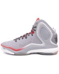 adidas - D Rose 5 Boost 'Clear Onix Scarlet Wht' - Lyst