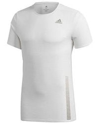 adidas - Premium Tee M Casual Running Sports Round Neck Short Sleeve - Lyst