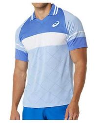 Asics - Match Actibreeze Polo Shirt 'Sapphire' - Lyst