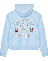 Nike - X Maison Chateau Rouge Crossover French Terry Alphabet Pattern Printing Asia Edition Blue - Lyst