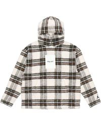 Nike - 'Why Not? Printed Plaid Wool Hoodies Sweater - Lyst