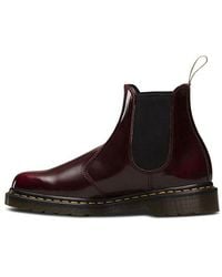 Dr. Martens - Dr.Martens 2976 Vegan Chelsea Boots 'Cherry' - Lyst