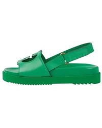 Gucci - (Wmns) Interlocking G Leather Sandals - Lyst