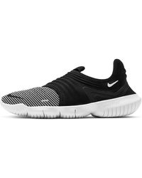 Nike - Free Rn Flyknit 3.0 Running Shoe (black) - Clearance Sale - Lyst