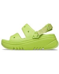 Crocs™ - (Wmns) Classic Hiker Xscape Sandal 'Limeade' - Lyst