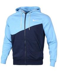 Nike - As Sportswear Swoosh Hoodie Fz Ft - Lyst