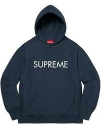 Supreme - Capital Hooded Sweatshirt - Lyst