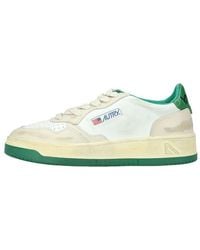 Autry - (Wmns) Medalist Low Super Vintage Sneakers - Lyst