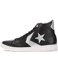 Converse - Mastermind Japan Pro Leather Hi Crossover Casual Skateboarding Shoes Silver - Lyst