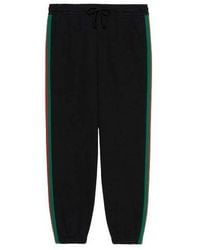 Gucci - X The North Face Crossover Ss21 Webbing Printing Cotton Sports Pants/Trousers/Joggers - Lyst
