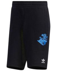 adidas - X Disney Goofy Short Crossover Embroidered Shorts - Lyst
