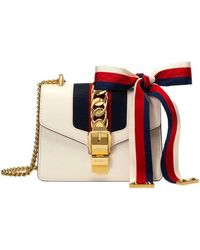 Gucci - (Wmns) Sylvie Series Leather Single-Shoulder Bag Mini-Size - Lyst