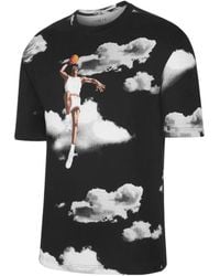 Nike - Casual Printing Round Neck Pullover Short Sleeve T-Shirt - Lyst