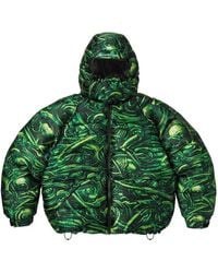 Supreme - X H.R. Giger Jacquard Down Puffer Jacket - Lyst