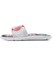 Under Armour - (Wmns) Ignite 6 Graphic Footbed Slide Blitz' - Lyst
