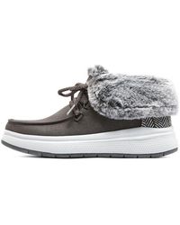 Skechers - (Wmns) Bobs Skipper Wave 'Charcoal' - Lyst