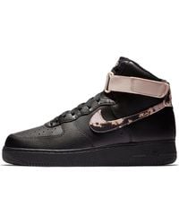 Nike - Air Force 1 High 'Acid Wash Print' - Lyst
