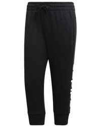 adidas - (Wmns) Essentials Linear 3/4 Pants Asia Sizing - Lyst