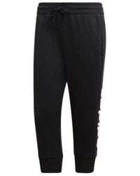 adidas - (Wmns) Essentials Linear 3/4 Pants Asia Sizing - Lyst