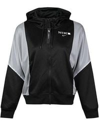 Nike - (Wmns) Sportswear Logo Printing Hooded Jacket - Lyst