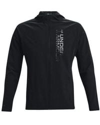 Under Armour - Out The Storm Waterproof Light Woven Running Sports Hooded Jacket - Lyst