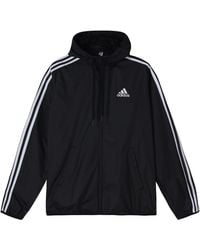 adidas - Casual Sports Woven Hooded Windproof Jacket - Lyst