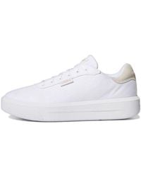adidas - Court Platform Cln Trainers - Lyst