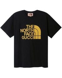 Gucci - X The North Face Crossover Alphabet Logo Printing Loose Round Neck Short Sleeve T-Shirt - Lyst