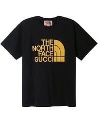Gucci - X The North Face Crossover Alphabet Logo Printing Loose Round Neck Short Sleeve T-shirt - Lyst