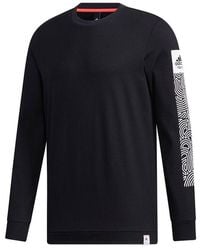 adidas - X Takahashi Riko Crossover Ls Tee M Hiroko Geometry Printing Loose Sports Long Sleeves - Lyst