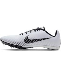 Nike - Air Zoom Rival M 9 Spikes 'Pure Platinum' - Lyst