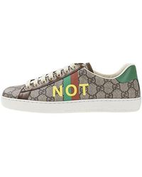 Gucci - Ace 'Fake/Not Print' - Lyst
