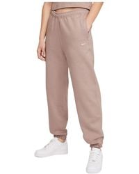 Nike - (Wmns) Lab Solo Swoosh Fleece Sweatpants Asia Sizing 'Malt' - Lyst