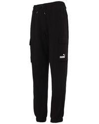 PUMA - Running Training Breathable Knit Bundle Feet Sports Long Pants - Lyst