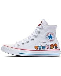 Converse - Hello Kitty X Chuck Taylor All Star Canvas Hi - Lyst