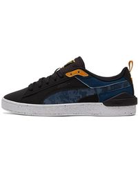PUMA - Suede Bloc Low-Top Sneakers - Lyst